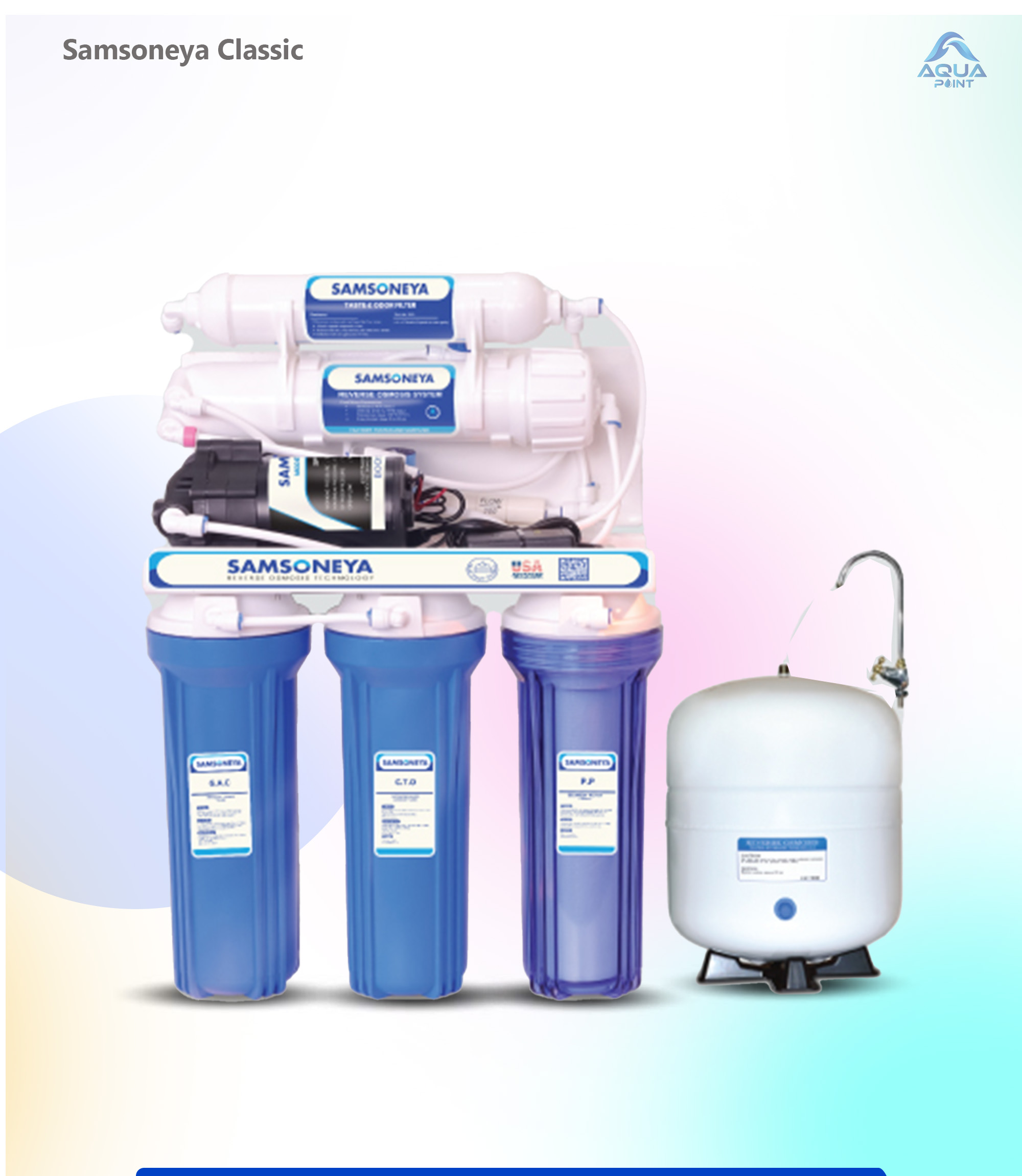 Samsoneya Classic RO WATER PURIFIER